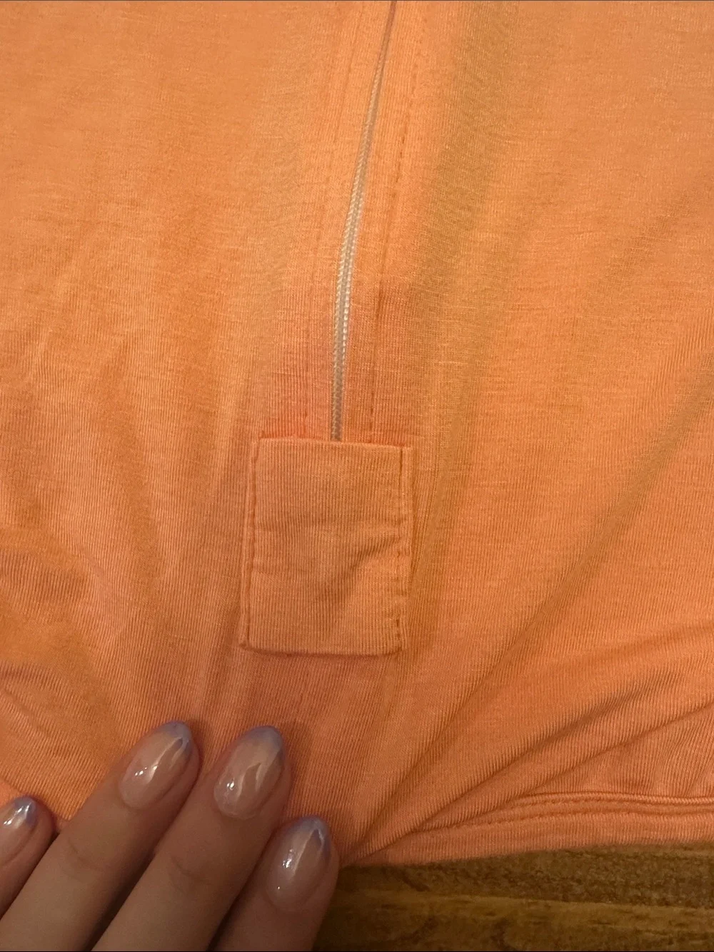 Sleeping Baby EverSoft™ Bamboo Zipadee-Zip Swaddle Transition in Peach Fuzz